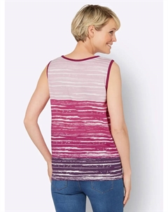 Топ-рубашка, цвет Magenta-Rosé-Bedruckt Classic basics