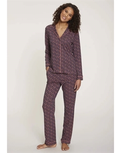 Пижама (2 шт.) с креативными узорами, цвет Dunkelblau Fischgratmuster Vivance dreams