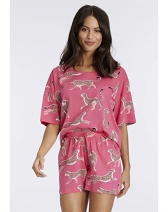 Пижама (2 шт.), с животным принтом по всей поверхности, цвет Pink-Gemustert Vivance dreams