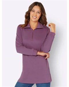 Длинная толстовка, фиолетовый Classic basics