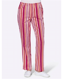 Брюки без застежки, красный Classic basics