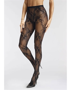 Колготки в сетку (1 шт.) в модном дизайне, черный Buffalo