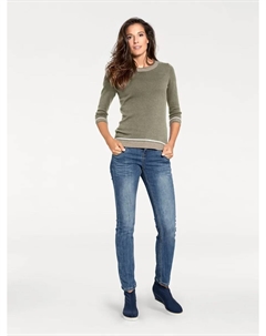 До нашей эры ЛУЧШИЕ СОЕДИНЕНИЯ by Heine Свитер с круглым вырезом "джемпер с круглым вырезом", оливковый B.c. best connections by heine