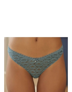 Трусики "Clarissse" из тонкого цветочного кружева с легким прозрачным эффектом, цвет Petrol S.oliver