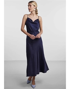Платье-спагетти "YASTHEA STRAP LONG DRESS S. NOOS", синий Y.a.s