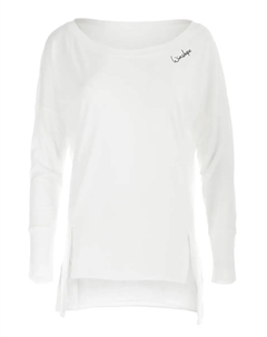 Рубашка с длинными рукавами "MCS003", с удлиненной спинкой, белый Winshape