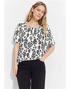 Туника из мягкой вискозы, белый Cecil