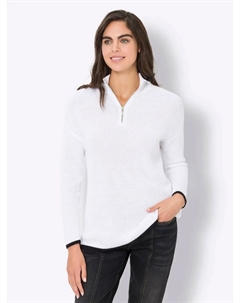 Вязаный свитер "Пуловер", белый Heine