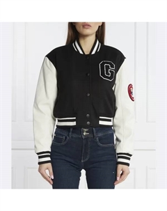 Укороченный бомбер, черный Guess