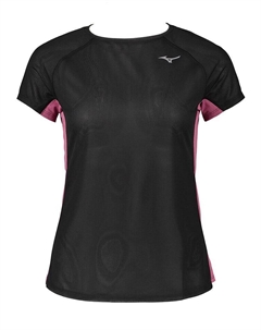 Функциональная рубашка, цвет schwarz/pink Mizuno