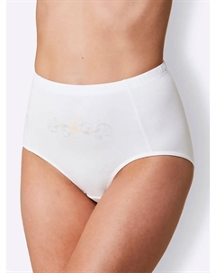 Трусики на талии (3 шт.), белый Wäschepur