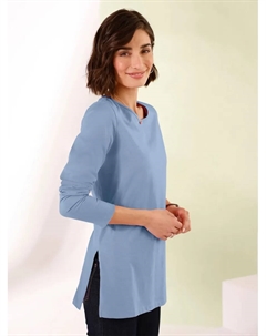 Рубашка с длинными рукавами "Longshirt", синий Classic basics