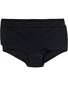 Трусики (упаковка, 2 шт.), с вырезом на бедрах, черный Speidel