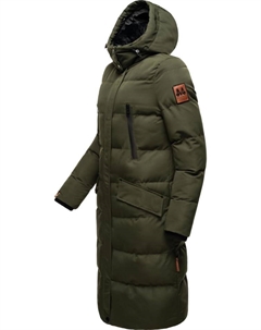 Пуховик, оливковый Marikoo