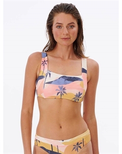 Верх бикини, цвет rosa/blau Rip curl