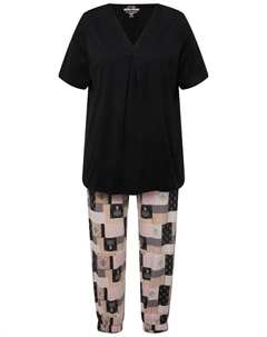 Пижама, черный Ulla popken