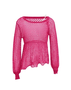 Пуловер, розовый Leo selection