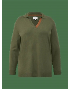 Пуловер, оливковый Triangle