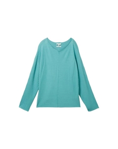 Пуловер, зеленый Tom tailor