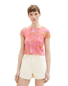 Футболка, розовый Tom tailor