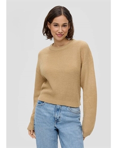 Пуловер, бежевый Qs