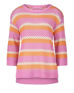 Пуловер, цвет patch pink/orange Betty barclay