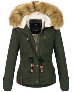 Пуховик, зеленый Navahoo