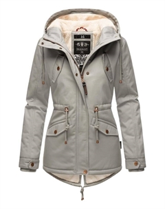 Пуховик, серый Marikoo