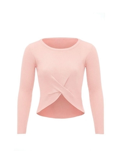 Пуловер, розовый Leo basics