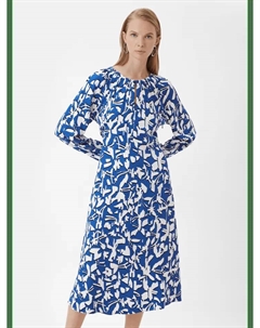 Длинное платье, синий Comma,