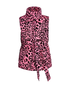Утепленный жилет, цвет pink leo Faina