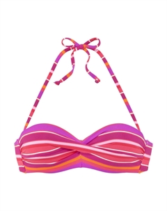 Верх бикини, цвет pink bedruckt S.oliver