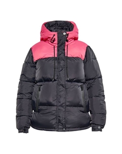 Пуховик, цвет schwarz rosa Cosimon