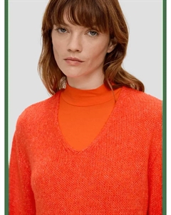 Пуловер, оранжевый S.oliver