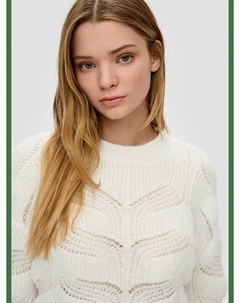 Пуловер, кремовый Qs