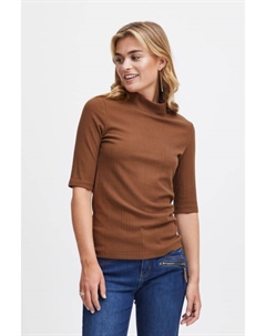 Пуловер, коричневый Fransa