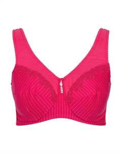 Бюстгальтер на косточках, цвет sorbet pink Ulla popken