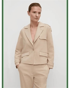 Блейзер, бежевый Comma,