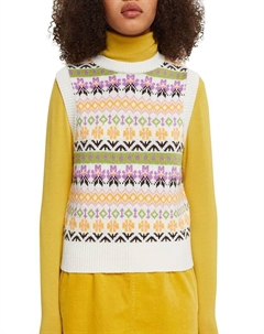 Свитер-жилет, красочный Esprit