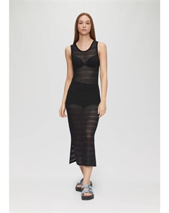 Длинное платье, черный Qs