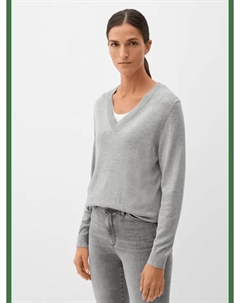 Пуловер, серый S.oliver