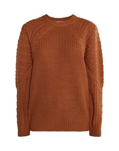 Пуловер, светло-коричневый Mymo