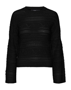 Пуловер, черный Vero moda