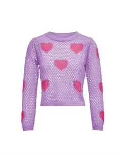 Пуловер, цвет lavendelrosa Sweeties by leo