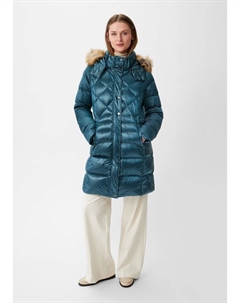 Пуховик, синий Comma,