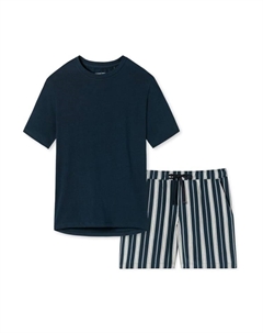 Ночное белье, темно-синий Schiesser