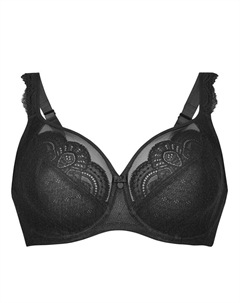 Бюстгальтер на косточках, черный Anita