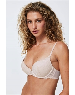 Супер кружевной бюстгальтер пуш-ап, розовый H&m