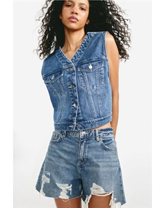 Обычные джинсовые шорты, синий H&m