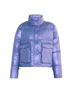 Пуховик, фиолетовый Mymo